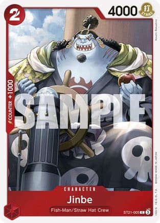 Jinbe — Starter Deck EX: Gear 5 One Piece Card Game card by Kohei Rokushō