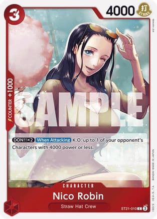 Nico Robin — Starter Deck EX: Gear 5 One Piece Card Game card by eiji kaneda