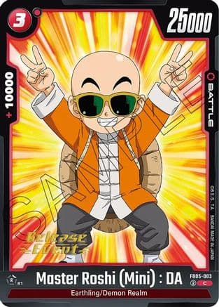 Master Roshi (Mini) : DA — New Adventure Release Event Cards