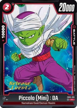 Piccolo (Mini) : DA — New Adventure Release Event Cards