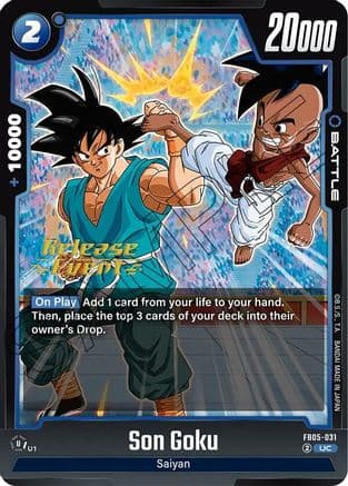 Son Goku - FB05-031 — New Adventure Release Event Cards