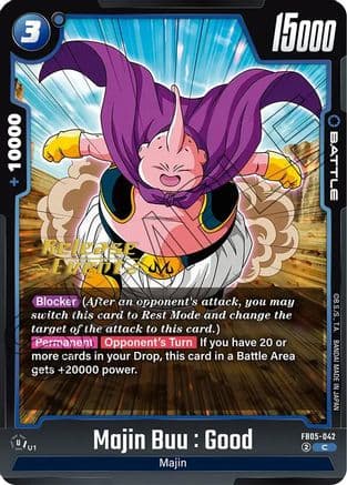 Majin Buu : Good - FB05-042 — New Adventure Release Event Cards