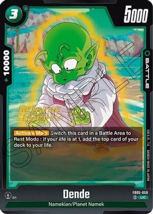 Dende - FB05-058 — New Adventure Release Event Cards