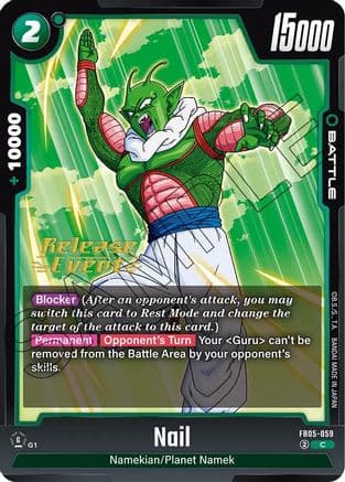 Nail — New Adventure Release Event Cards