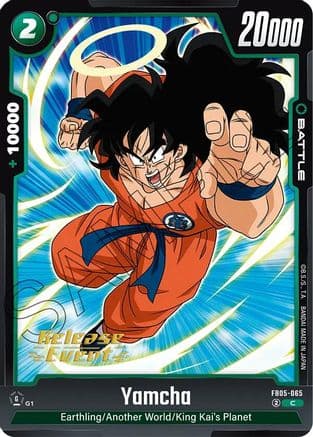 Yamcha — New Adventure Release Event Cards