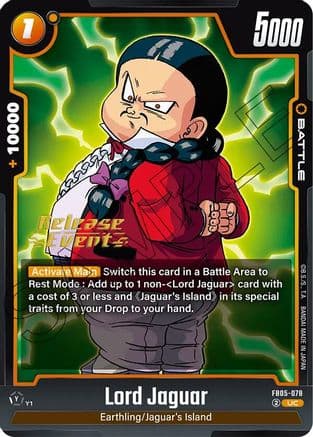 Lord Jaguar — New Adventure Release Event Cards