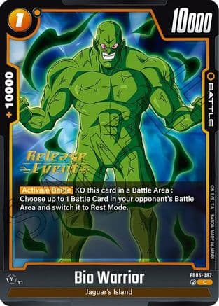 Bio Warrior — New Adventure Release Event Cards