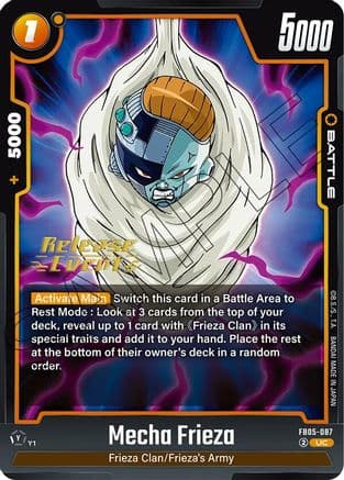 Mecha Frieza — New Adventure Release Event Cards