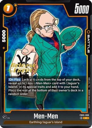 Men-Men — New Adventure Release Event Cards