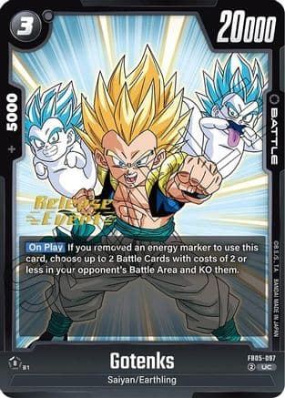 Gotenks - FB05-097 — New Adventure Release Event Cards