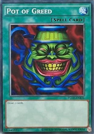 Pot of Greed — Yu-Gi-Oh! card