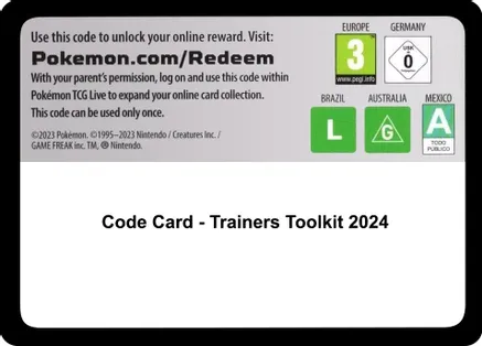 Code Card - Trainers Toolkit 2024 — Miscellaneous Cards & Products