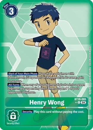 Henry Wong (Release Special Booster 2.5: Box Promotion Pack) — Release Special Booster 2.5