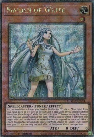Maiden of White (Quarter Century Secret Rare)