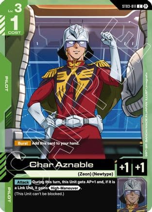 Char Aznable — Edition Beta