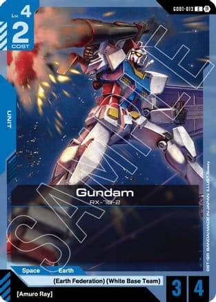 Gundam (GD01-013) — Edition Beta