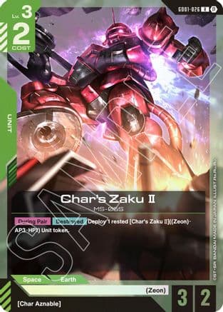 Char's Zaku II — Edition Beta