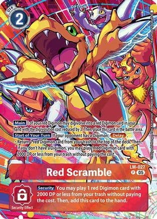 Red Scramble (Alternate Art)