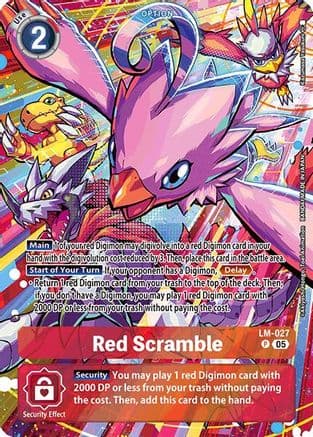 Red Scramble (Alternate Art)