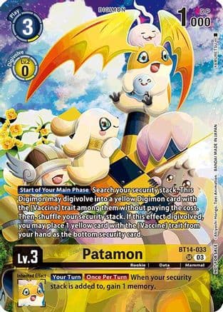 Patamon (Limited Card Pack) — World Convergence