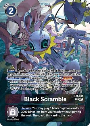 Black Scramble (Alternate Art)