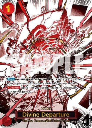 Divine Departure (Parallel) — One Piece Card Game card