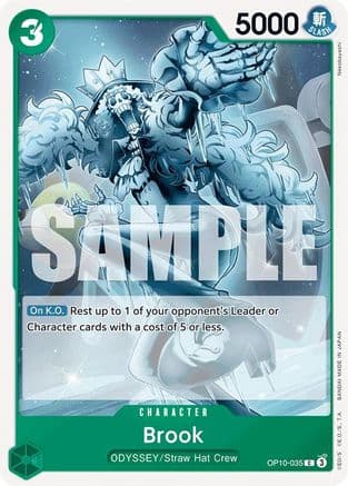 Brook (035) — Royal Blood One Piece Card Game card by Nakayoshi