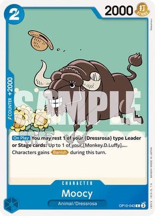 Moocy — Royal Blood One Piece Card Game card by Nakamaru