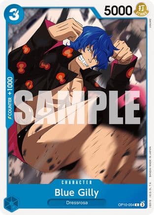 Blue Gilly — Royal Blood One Piece Card Game card by UGUME