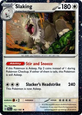 Slaking (Cosmos Holo) — Miscellaneous Cards & Products