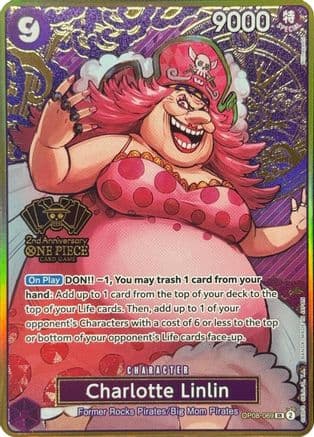 Charlotte Linlin (One Piece Japanese Version 2nd Anniversary Set) — One Piece Promotion Cards