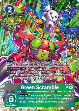 Green Scramble (Alternate Art)