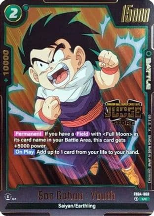 Son Gohan : Youth (Judge Pack (Store Judge) 03) — Tournament and Championship Promos