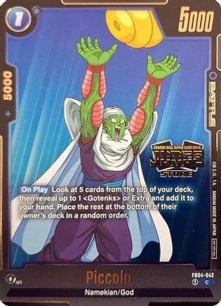 Piccolo - FB04-042 (Judge Pack (Store Judge) 03) — Tournament and Championship Promos