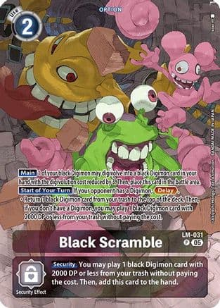 Black Scramble (Alternate Art)