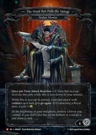 The Hand that Pulls the Strings — Blitz Deck: The Hunted - Arakni