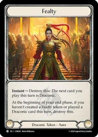 Fealty // Marked — Blitz Deck: The Hunted - Cindra