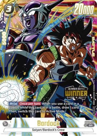 Bardock (Ultimate Battle Winner) — Tournament and Championship Promos