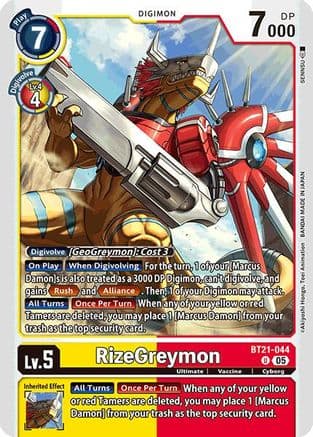 RizeGreymon — World Convergence