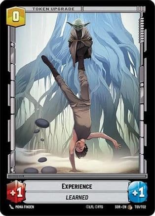 Experience // Shield — Spark of Rebellion Star Wars: Unlimited card by Magali Villeneuve