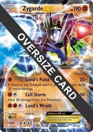 Zygarde EX - 54/124 — Jumbo Cards Pokémon TCG card by 5ban Graphics