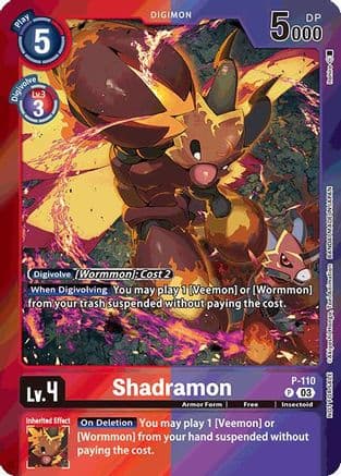 Shadramon (Special Event Pack 2025) — Digimon Promotion Cards