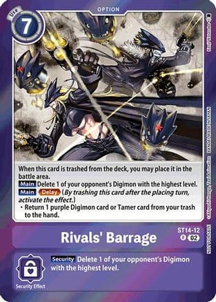 Rivals' Barrage (Special Event Pack 2025) — Starter Deck 14: Beelzemon Advanced Deck Set