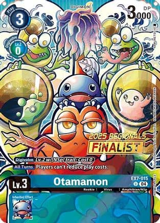 Otamamon (2025 Regionals Finalist) — Digimon LIBERATOR