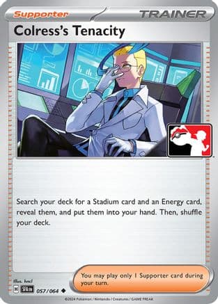 Colress's Tenacity - 057/064 — Prize Pack Series Cards Pokémon TCG card by hncl