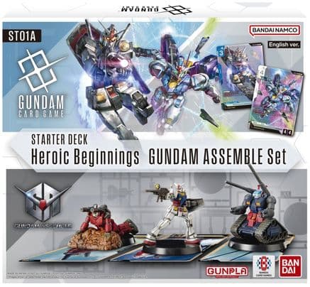 Starter Deck 01: Heroic Beginnings - Gundam Assemble Starter Set — Starter Deck 01: Heroic Beginnings