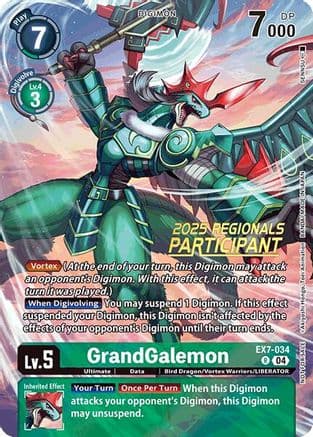 GrandGalemon (2025 Regionals Participant) — Digimon LIBERATOR