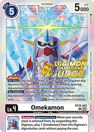Omekamon (Judge Pack 2025 Wave 1) — Release Special Booster 2.5