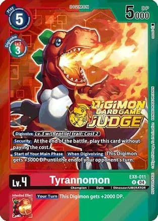 Tyrannomon (Judge Pack 2025 Wave 1) — Chain of Liberation