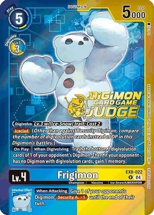 Frigimon (Judge Pack 2025 Wave 1) — Chain of Liberation